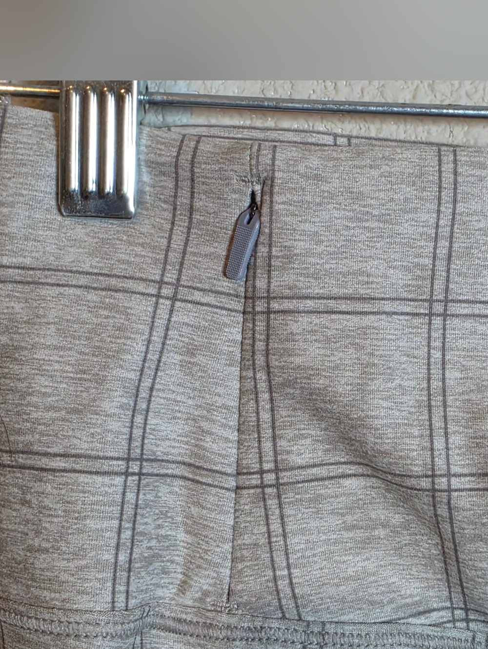 Vuori Clean Elevation Leggings M Windowpane Grid DreamKnit Move High Rise 7/8 - Picture 6 of 9
